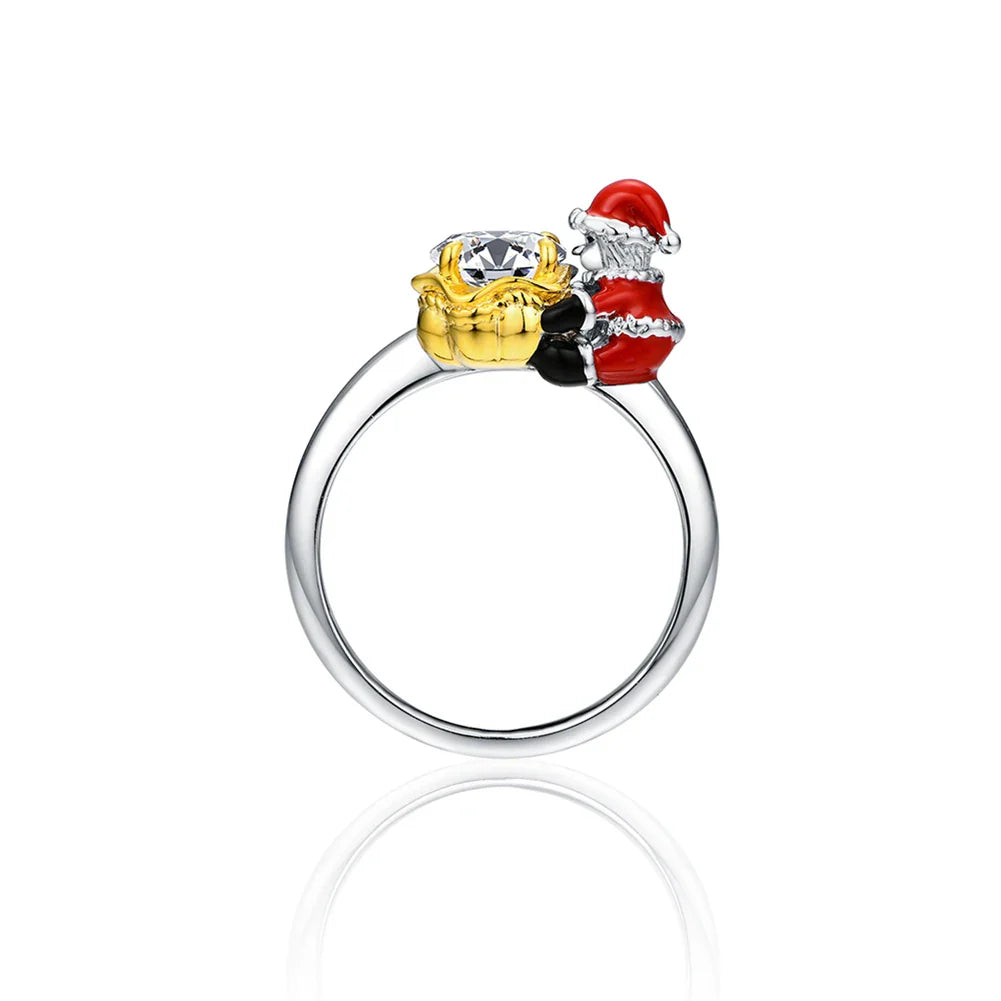 Luxusring mit Moissanite
