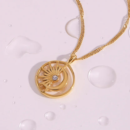 Colar Pingente Dourado