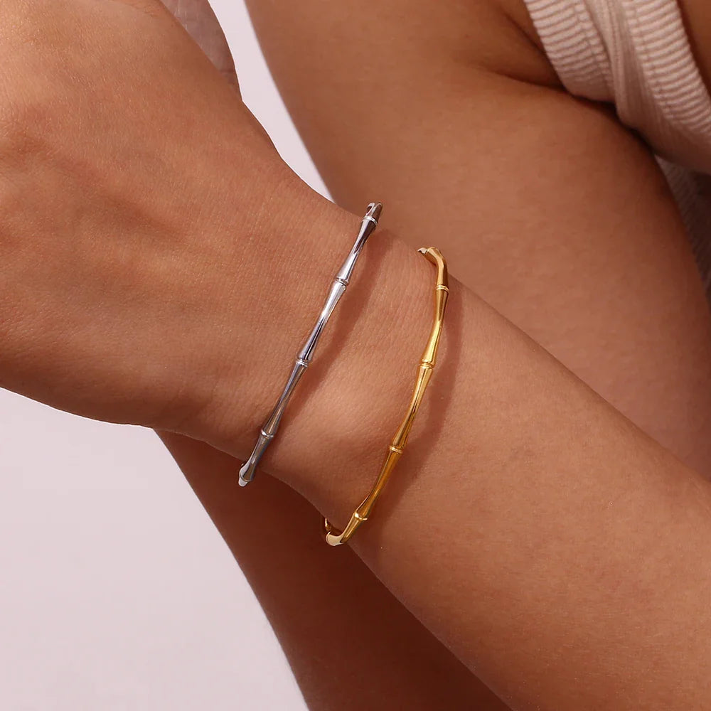 Elegantes Bambusarmband