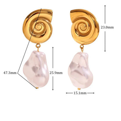 Conjunto Caracol Pérola