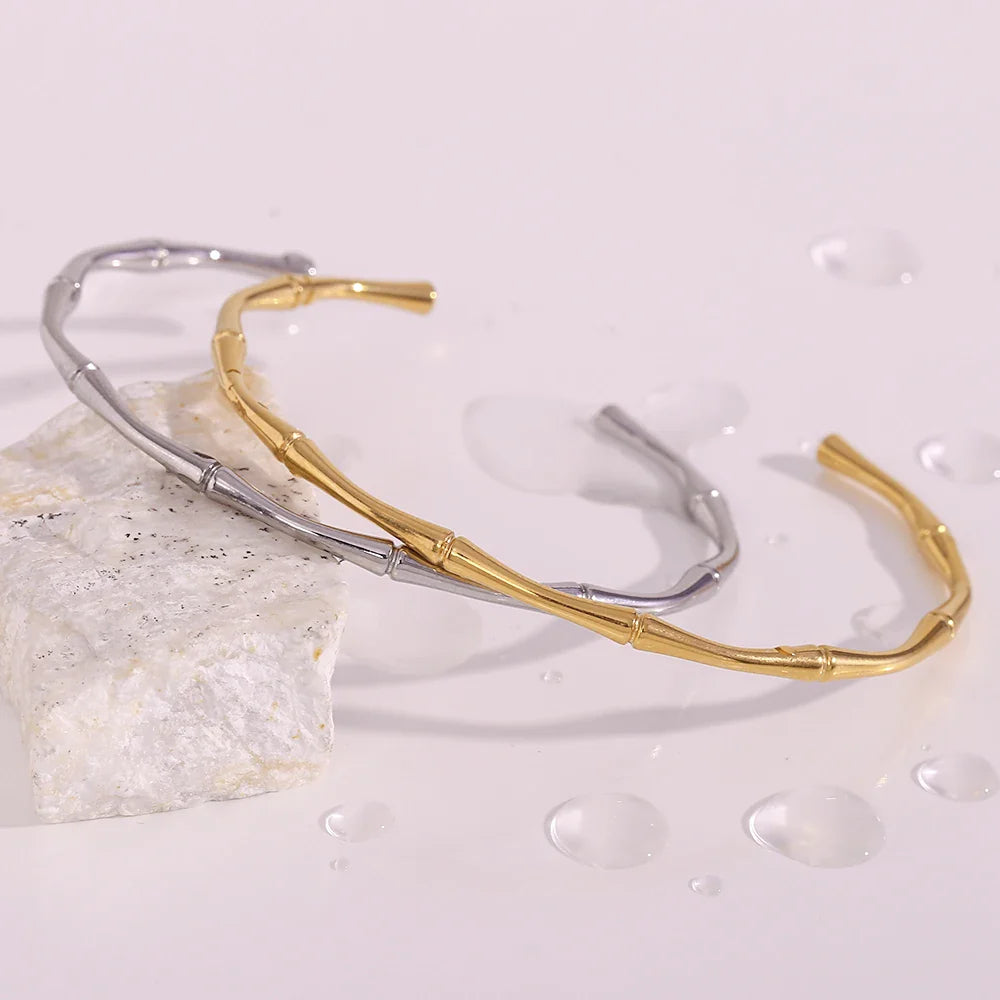 Elegantes Bambusarmband