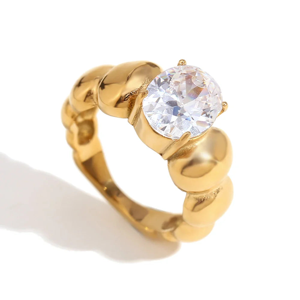 Runder plattierter Ring
