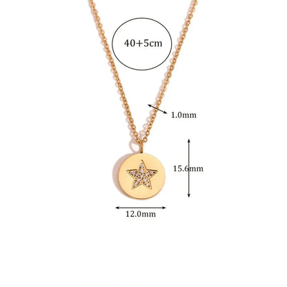 Colar Estrela Zircônia