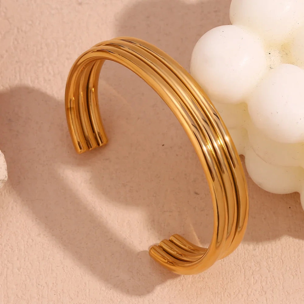 Elegantes Armband, vergoldet