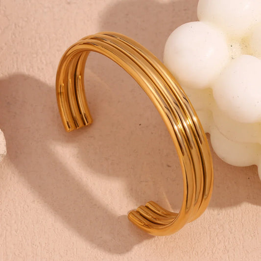 Elegantes Armband, vergoldet