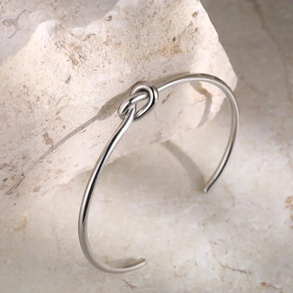 Twist Armband Edelstahl