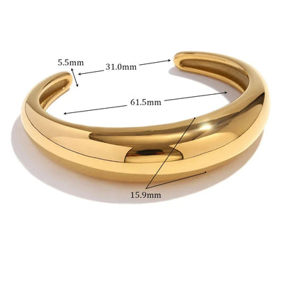 Elegantes offenes Armband