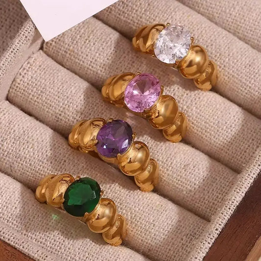 Runder plattierter Ring