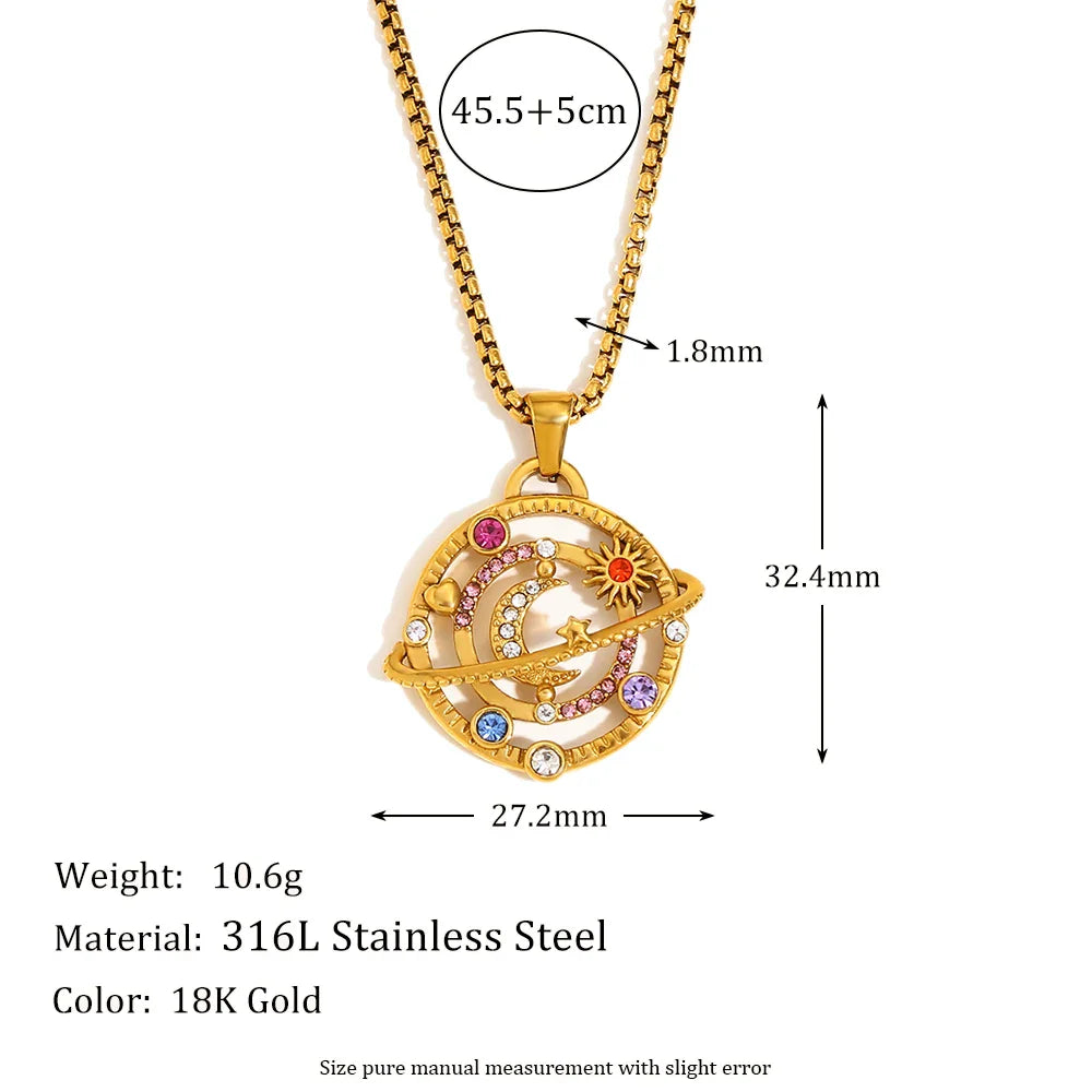 Colar Lunar 18K