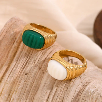 Geometrischer plattierter Ring