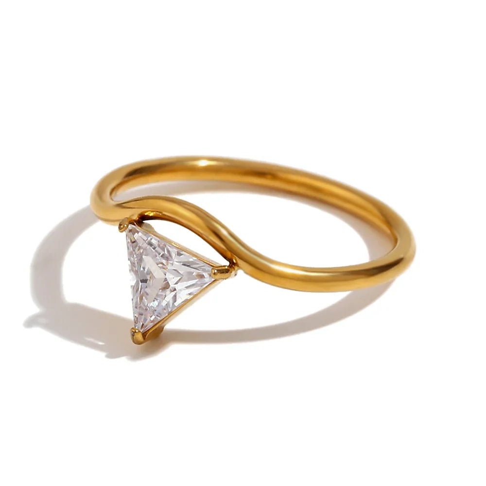 Ring mit Goldbad