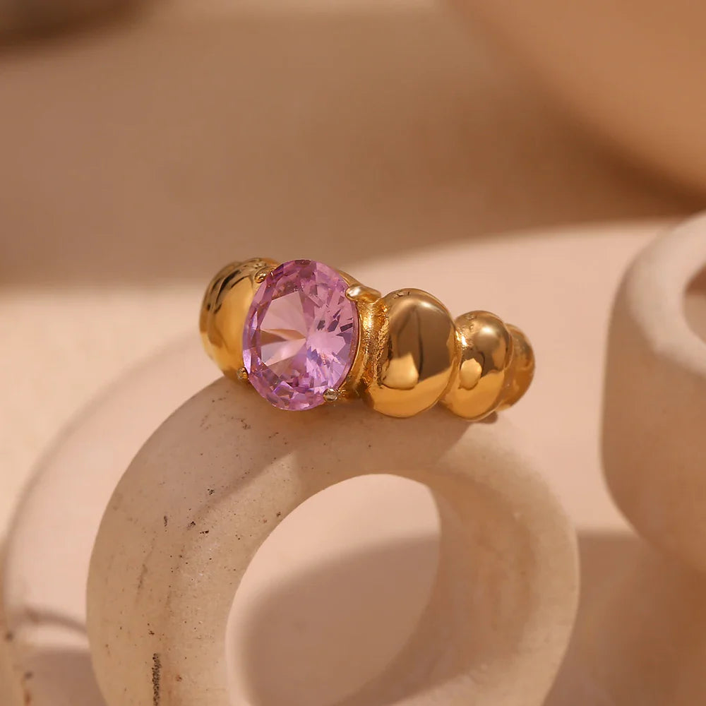 Runder plattierter Ring