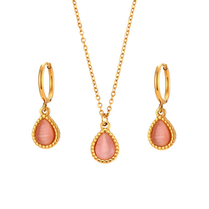Conjunto Elegante Zircônia