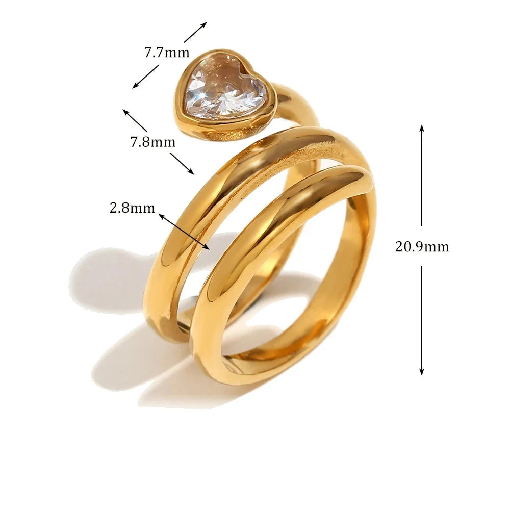 Doppelherz-Ring