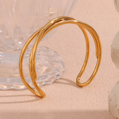 Mehrschichtige Edelstahl-Armband