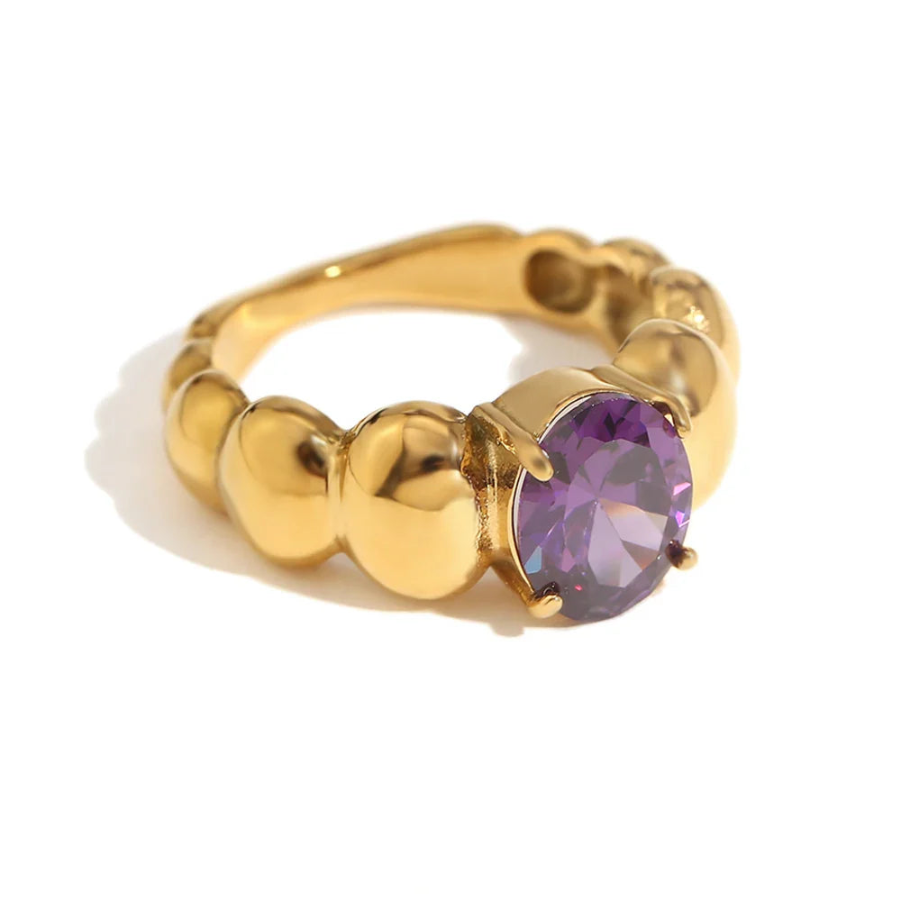 Runder plattierter Ring
