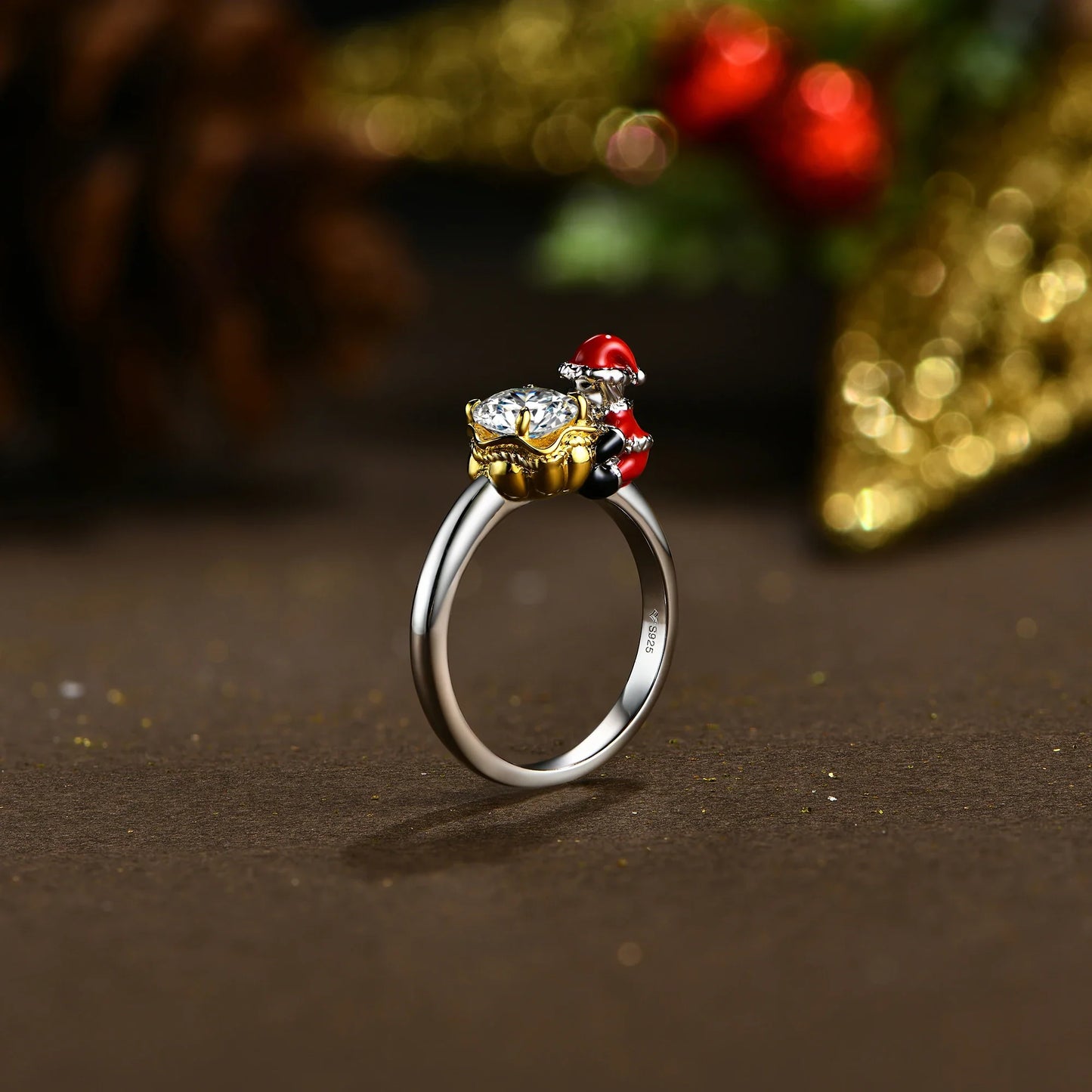 Luxusring mit Moissanite
