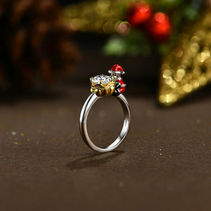 Luxusring mit Moissanite