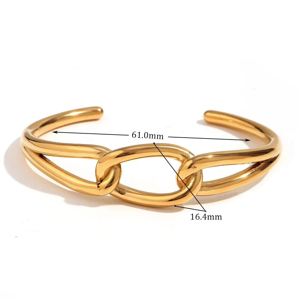 Mehrschichtige Edelstahl-Armband