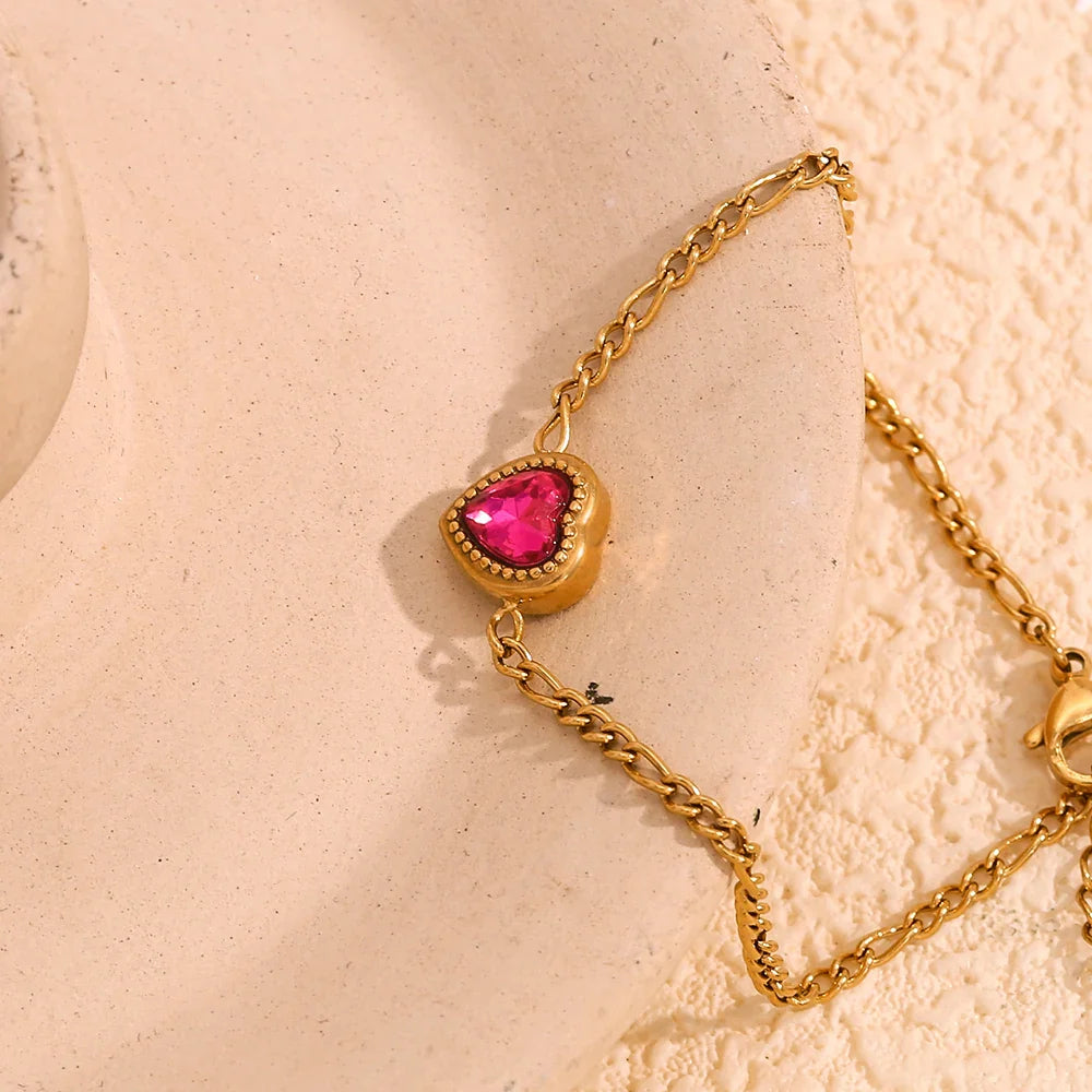 Romantisches Herz-Armband