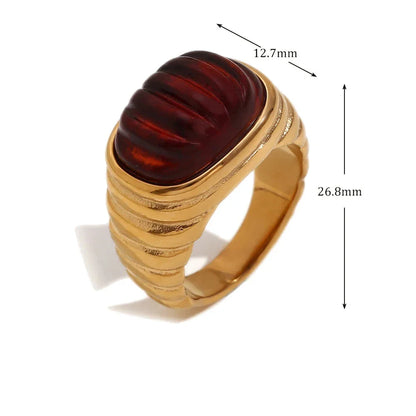 Geometrischer plattierter Ring