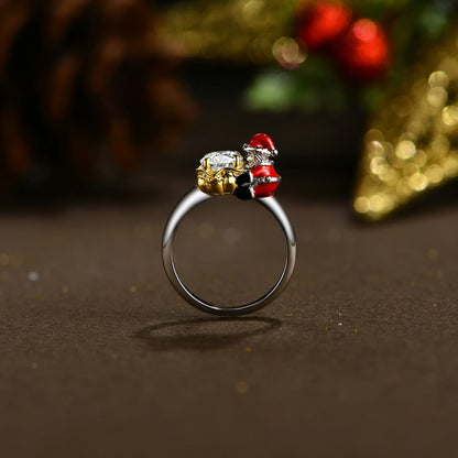 Luxusring mit Moissanite