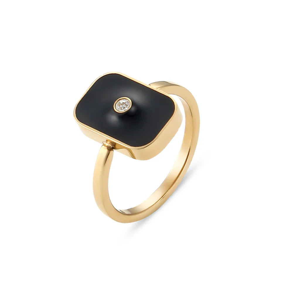 Geometrischer Vintage-Ring