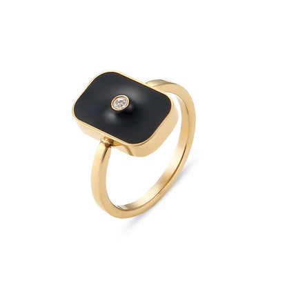 Geometrischer Vintage-Ring
