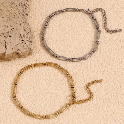 Minimalistische Bade-Fußkette