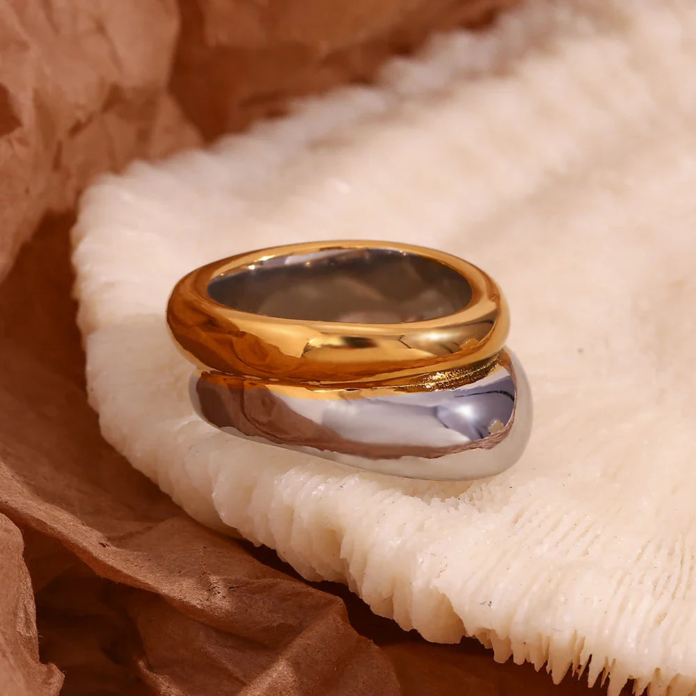 Schichtring mit 18K