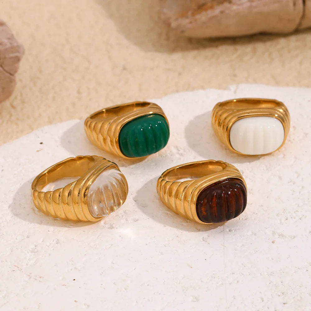 Geometrischer plattierter Ring