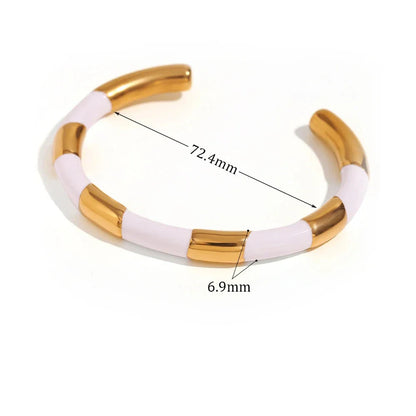 Elegante Emaille-Armbänder