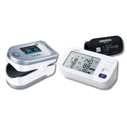Vital Signs Combo: Beurer PO60 + Omron M6 Comfort AFib